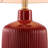 17.5" Modern Glazed Ceramic Table Lamp with Drum Shade-14842052
