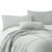 Black Hypoallergenic Microfiber Reversible 8 Piece Comforter set-116589027-116589025