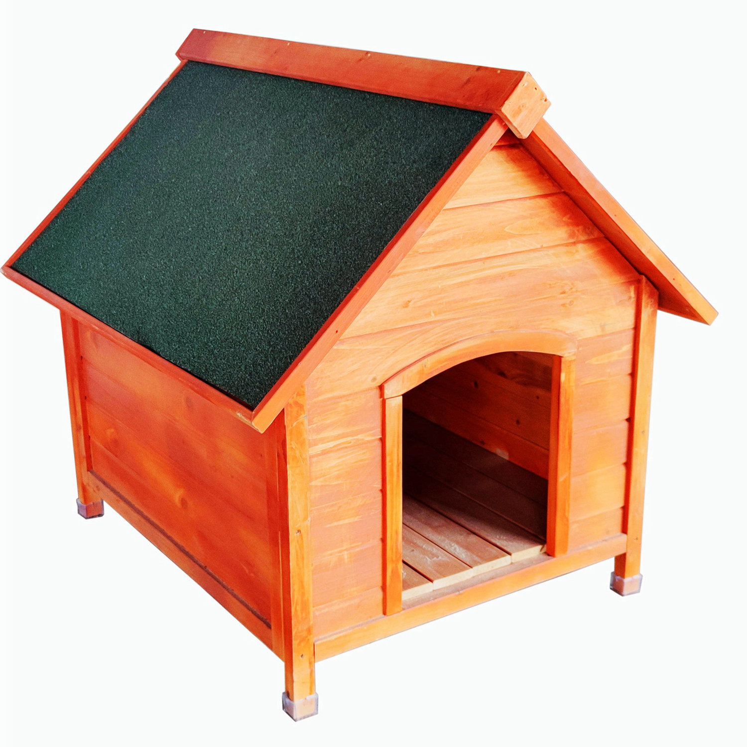 Tucker Murphy Pet™ Demont Golden Dog House, Outdoor Dog Bed, Outdoor