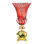 Classic Pedestal Rose Vase - 9 X 18 Inches