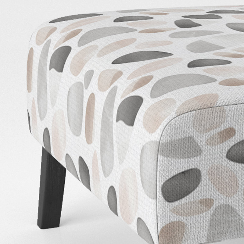 Fauteuil de chambre Modern, Pantoufle sans accoudoirs
