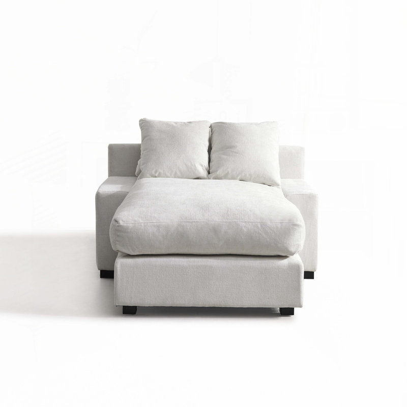 Canapé-lit de luxe moderne pour le salon, Beige
