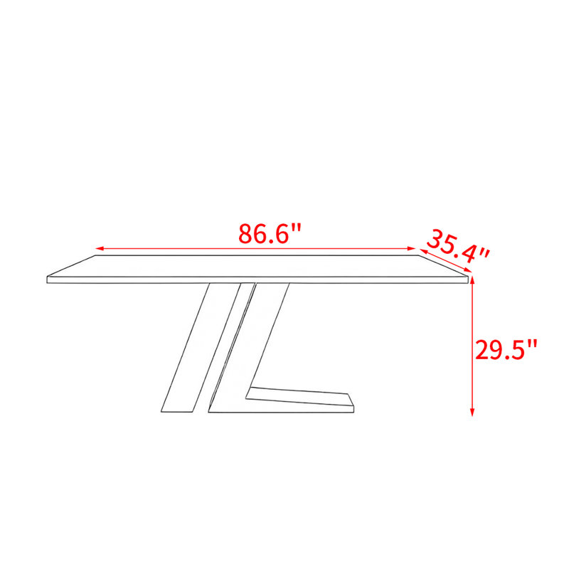 Sakil, 29.5"H x 86.6"L x 35.4"W