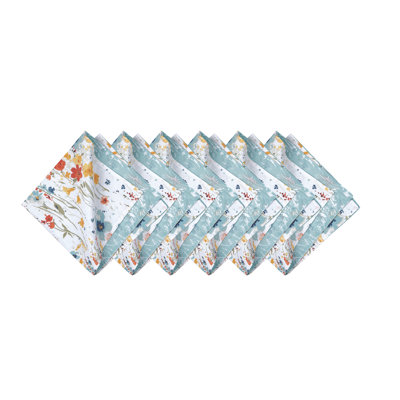 Sheila Cotton Napkin Machine Washable Set of 6
