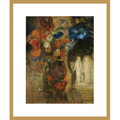 Apparition par Odilon Redon - Impression Giclée sur cadre