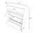 Shoe Storage Cabinet For Entryway, Free Standing Shoe Organizer With 2 Flip Drawers, Hidden Shoe Rack Storage Organizer-1232423373