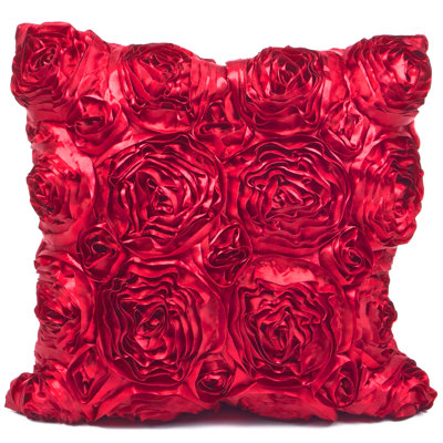 Rose Throw Pillow