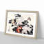 Peonies & Butterfly by Katsushika Hokusai - Picture Frame Painting Print-55582960-55582961