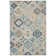 Pali Blue Machine Washable Rug
