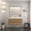 Ensemble de meuble-lavabo mural simple l 42 po Turnerville-1158338028