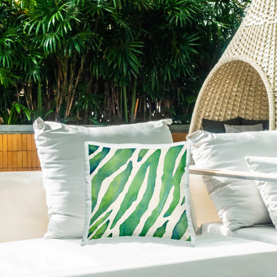 Animal Print Outdoor Throw Pillow