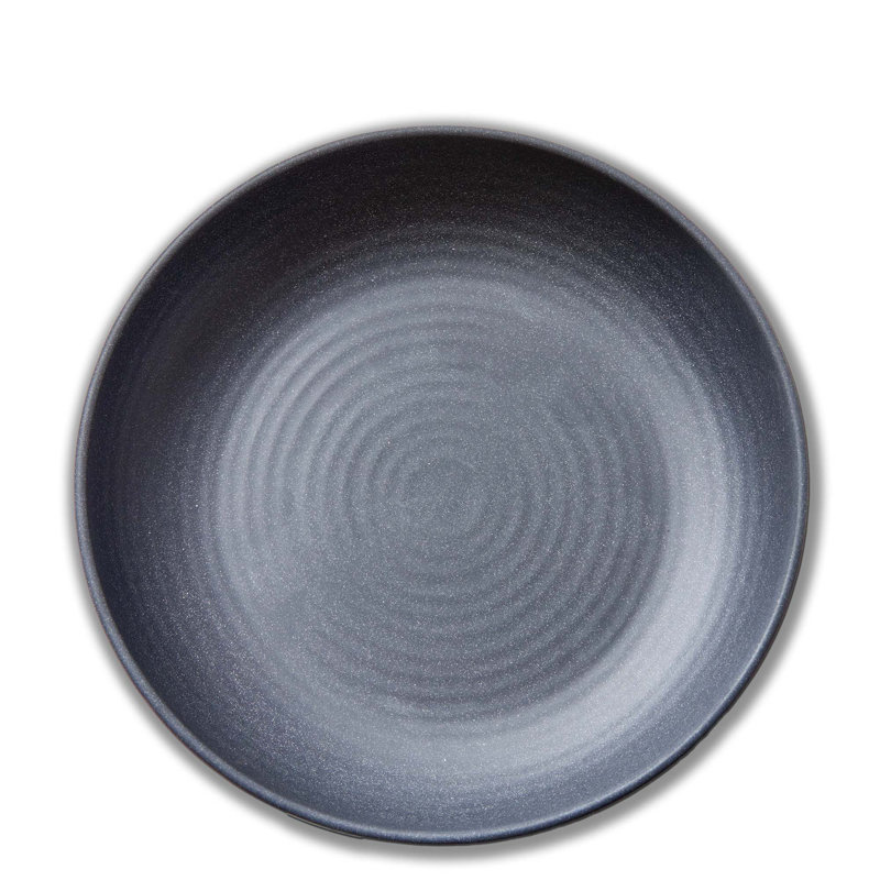 Brooklyn Melamine Blate, Charcoal