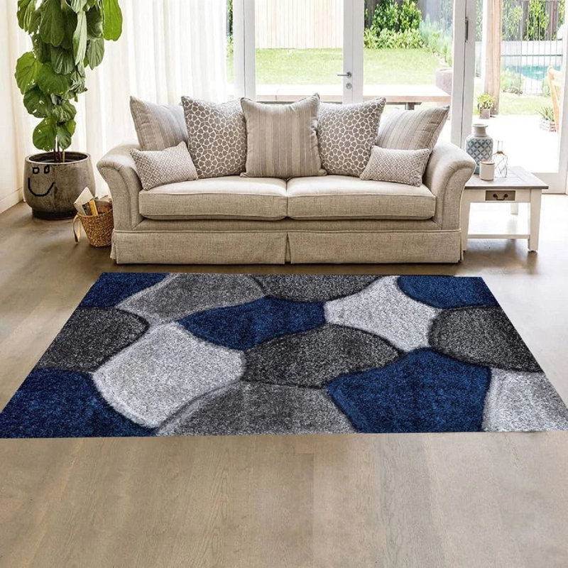 Shag Area Rug, Rectangle 120 x 170 cm