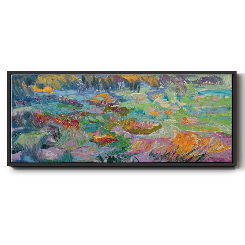 Prière du matin, toile de qualité supérieure, prête à être accrochée, H 20 po x l 50 po x P 1,5 po