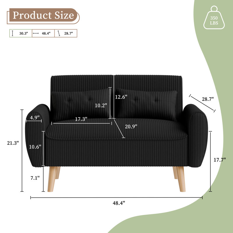 Fauteuil Bergthold, Noir, noir, noir, noir