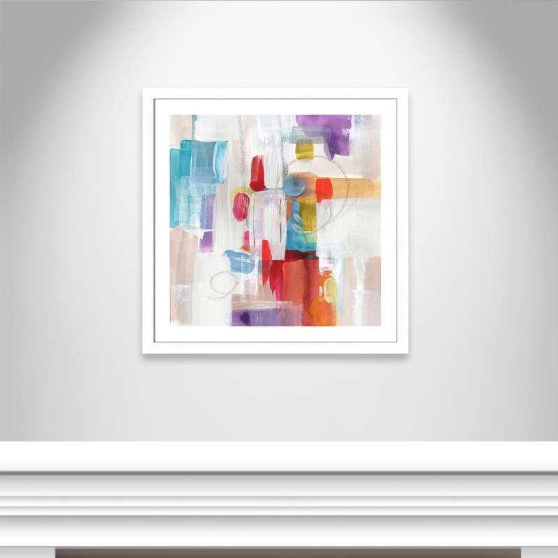 Colmesneil «Color Sections II», reproduction de peinture acrylique encadrée