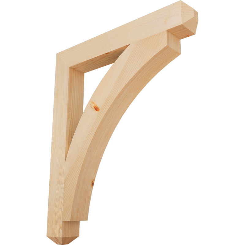 Support pour artisan Thorton, Douglas (lisse), H 36 po x l 4 po x P 30 po