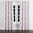 Floral Room Darkening Curtains - Purple Dream Petals Grommet Curtain - 1 Panel-2045309227-2045309225
