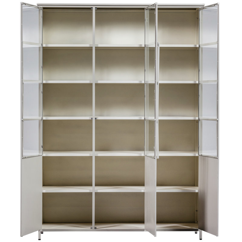 Exhibit Display Cabinet, Grey