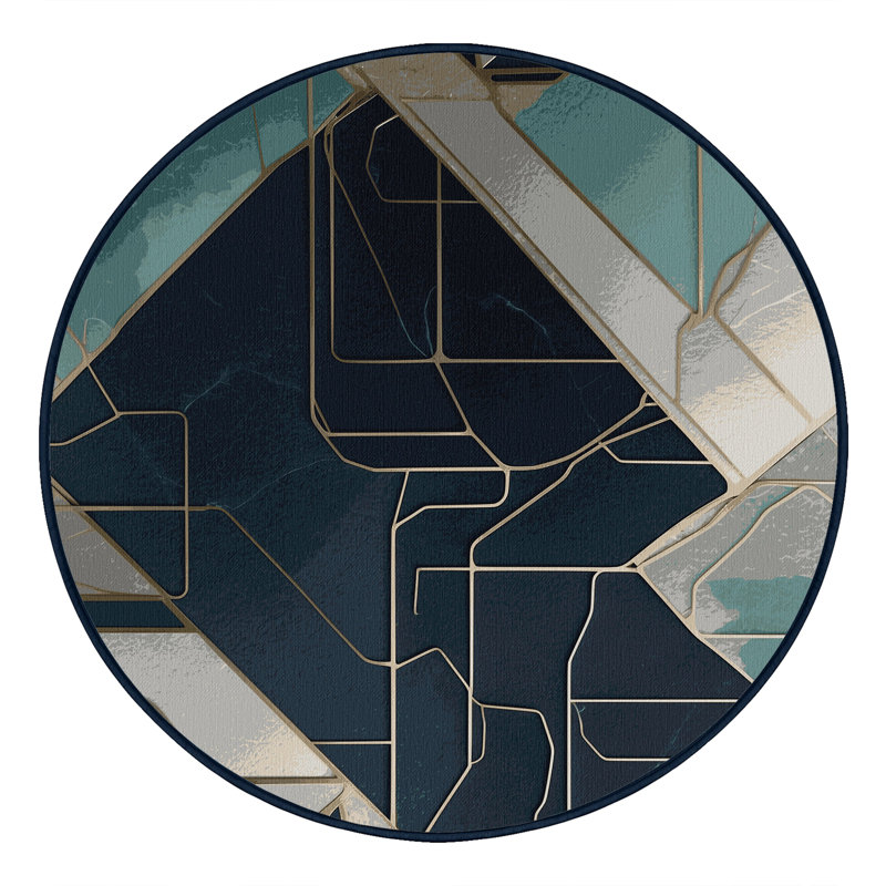 Starlight Rift Rug, Round 3'