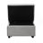 Folding Ottoman Sofa Bed Gray-212730850