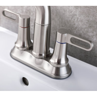 Robinet escamotable de salle de bain central