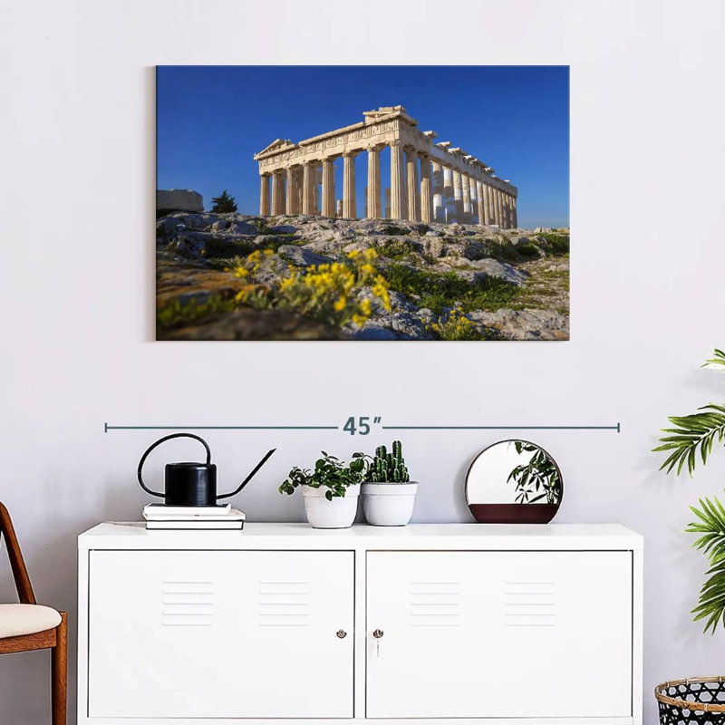 Adella Parthenon Temple Acropolis, 24" H x 36" W