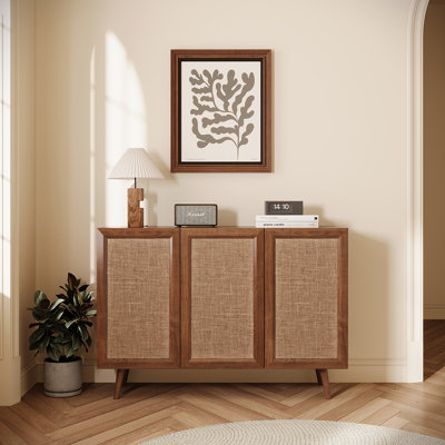 Buffet décoratif avec portes et tablettes