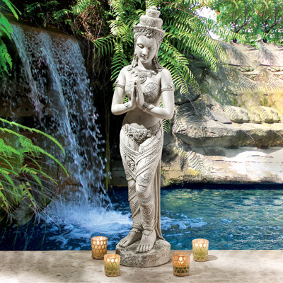 Thai Teppanom Beautiful Being Statue
