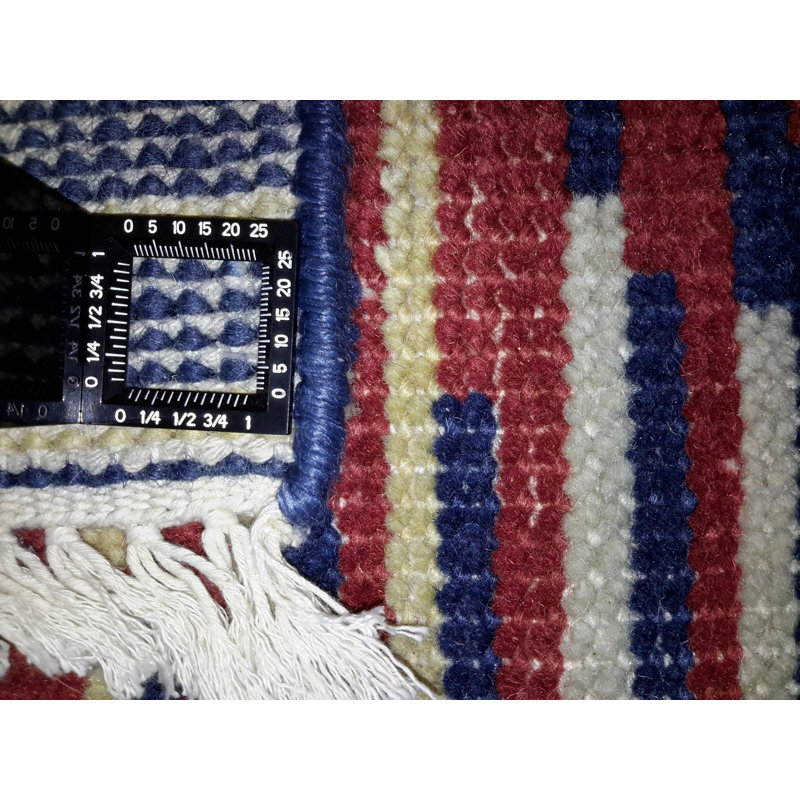 Canvello Hand Made Modern All Over Indo Indo Rug - 6'0'' X 9'0''