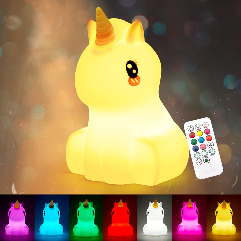 Veilleuse à 7 couleurs changeantes