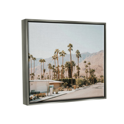 " Summer Villa Town Palm Trees " by Krista Broadway