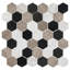 Channing 2 in. Hexagon Honeycomb Mosaic Tile-50210687