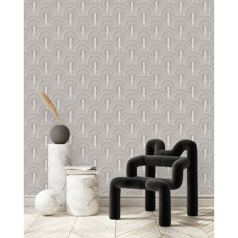 Carreau de papier peint adhésif 25 po Anaisha, L 2,09 pi x L 10,42 pi