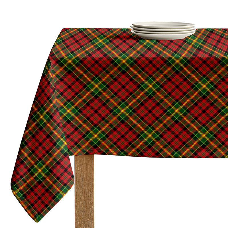 Iddings Plaid Tablecloth, 84" L x 60" W