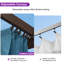 Pergola en aluminium mauve avec auvent-80546448-96845815