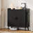 24 Pair Shoe Storage Cabinet With Sliding Doors And Adjustable Shelves-64701448