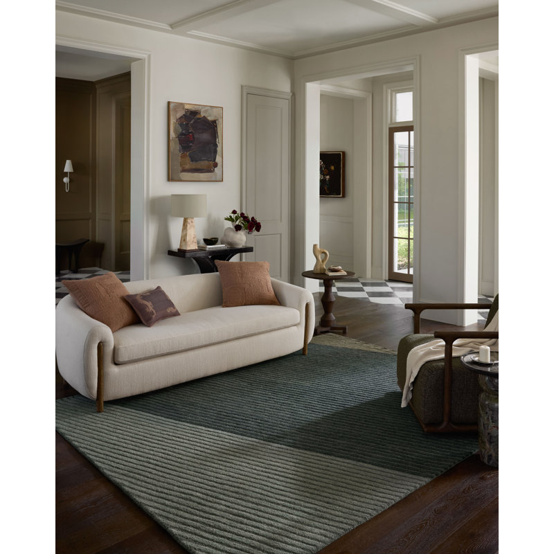 Brigette Romanek Madi Denim / Multi Area Rug, Rectangle 2'3" x 3'9"