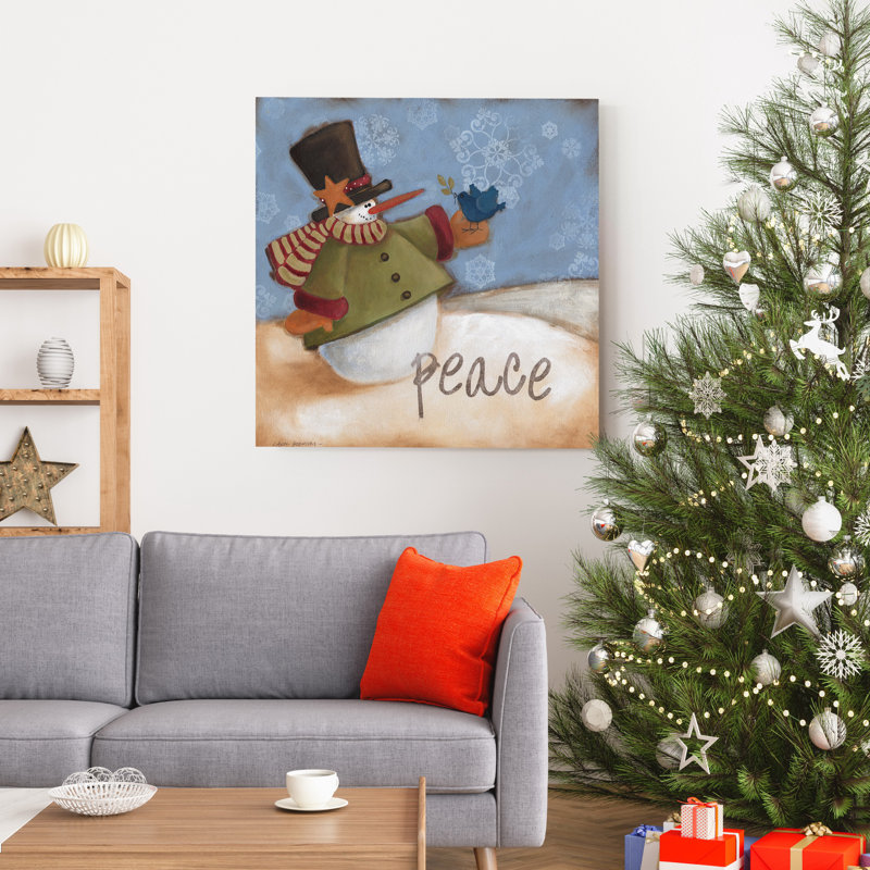 Peace in Hand - Reproduction d'art sur toile tendue, H 10 po x l 10 po x P 1,5 po