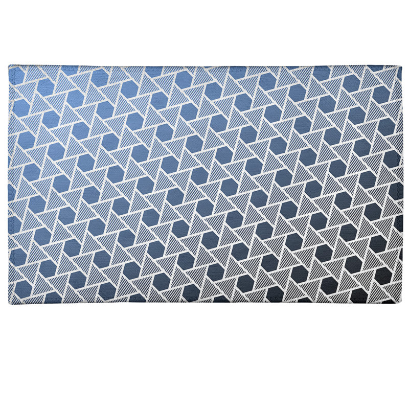 Chenille Geometric Indoor Rug, Rectangle 3' x 5'