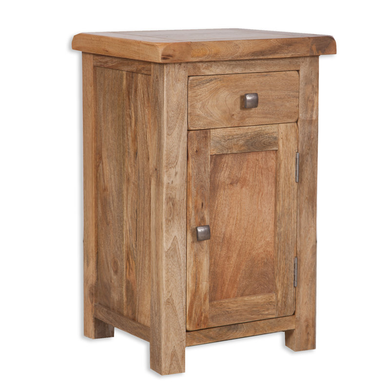 Anaheim 45cm W Solid Wood Bedside Table