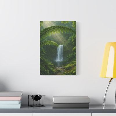 Apel Single Picture Frame Print on Canvas