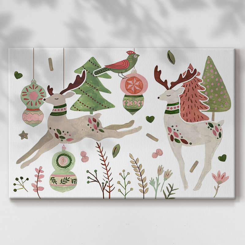 Reindeer Wishes Collection A, H 24 po x l 36 po x P 1,5 po