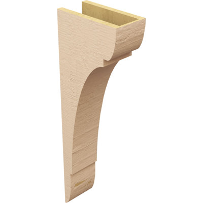 Bois de cèdre brut olympique TimberThane Corbel, brun clair apprêté