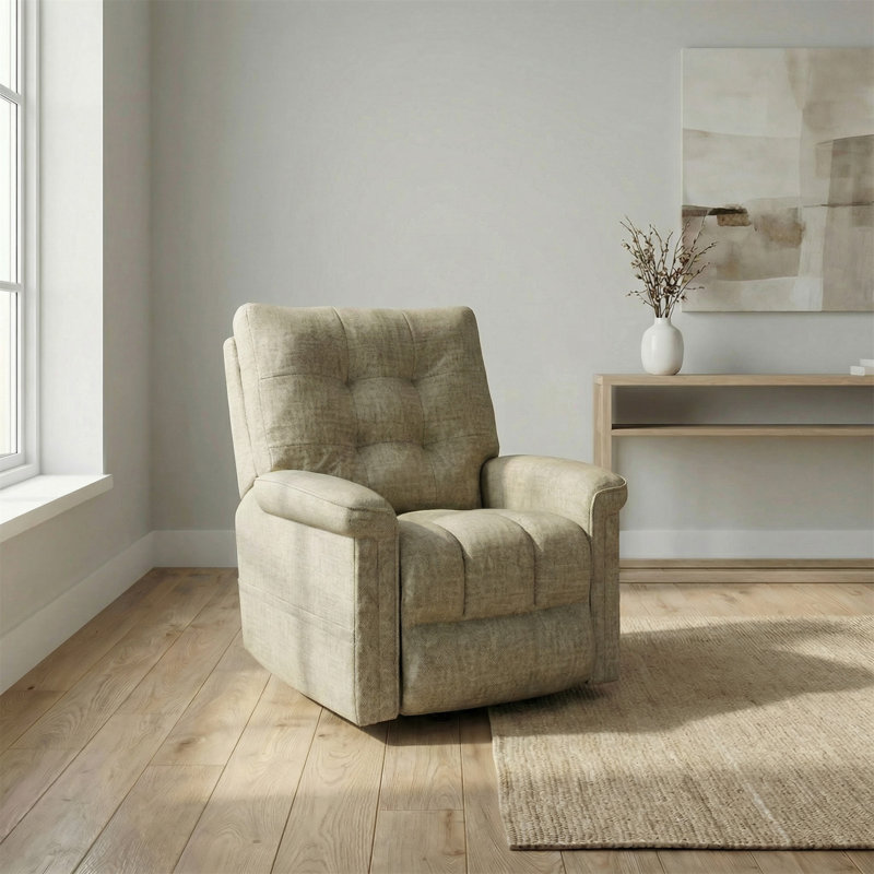 Velour Power Lift Chair In Lugano Taupe