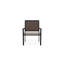 Bazza Sling Aluminum Frame Dining Height Stacking Café Chair with Marine Grade Polymer Arm Accent-8400854-8400851