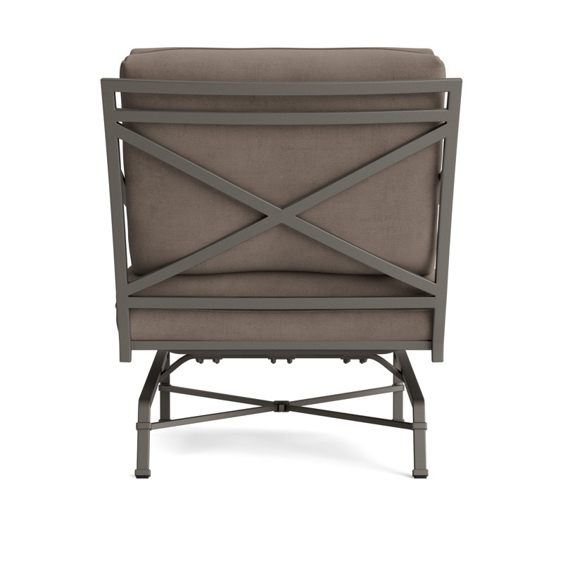 Venetian Outdoor Lounge Chair, Mica, Fusion Neptune