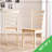 Whitley Solid Wood Dining Chairs - Traditional Rustic Farmhouse Kitchen Style-1157403457