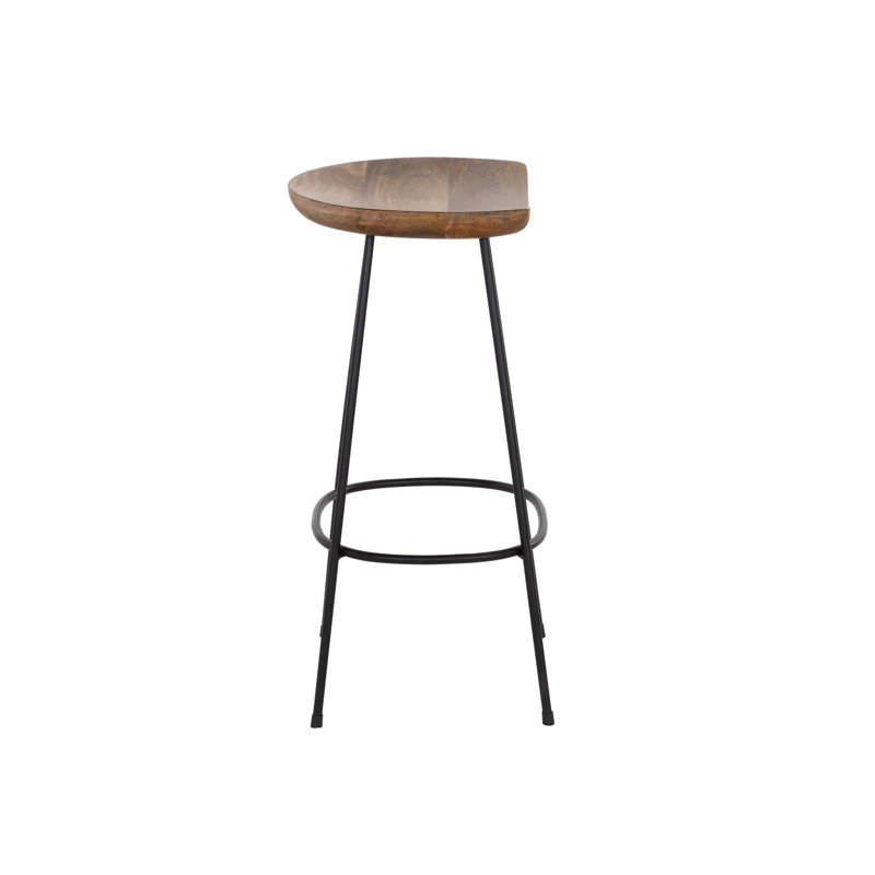 Stool with Metal Frame