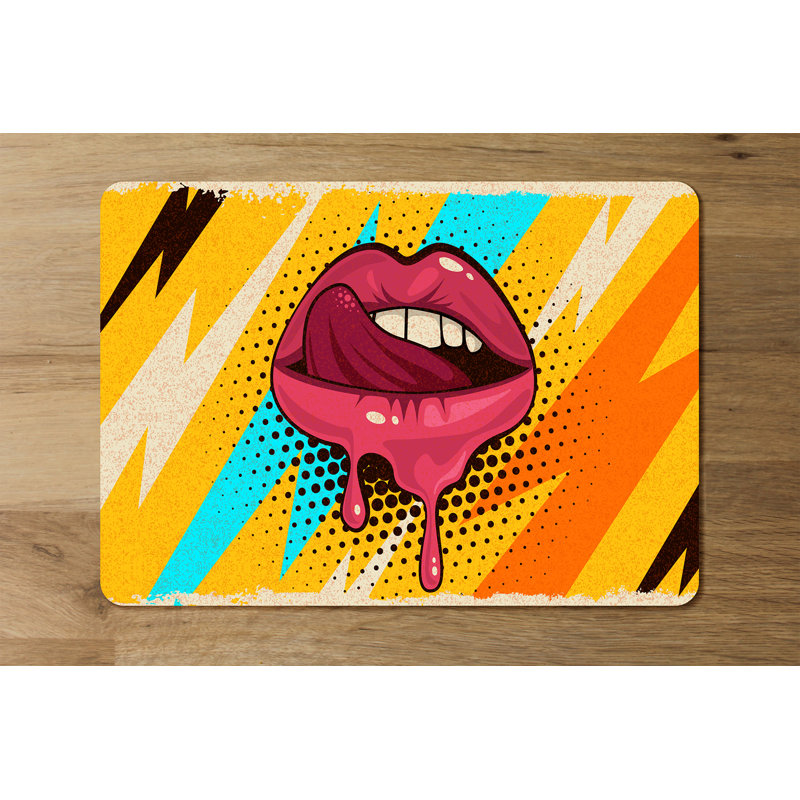 Dovil Wood No Pattern Rectangle Placemat